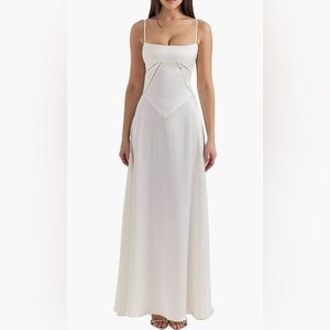 House of CB Elegant White Wedding Dress